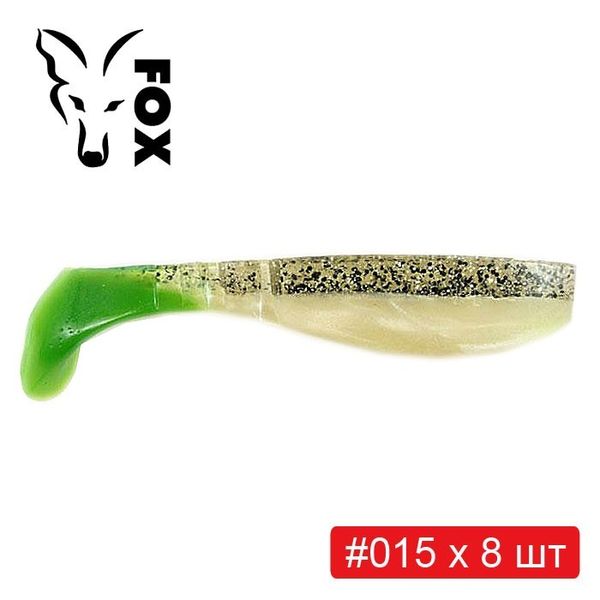 Set silicone FOX TRAPPER 8 cm #T3 - 6 colors x 8 pcs = 48 pcs 218853 фото