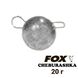 Peso de plomo "Cheburashka" FOX 20g (1 pieza) 8579 фото 1