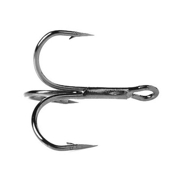 Potrójny hak FOX Treble Hooks OEM #4 czarny (1 szt.) 9997 фото