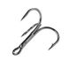 Потрійний гачок FOX Treble Hooks OEM #4 чорний (1шт) 9997 фото 2