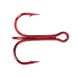 Triple hook FOX Treble Hooks OEM #4 red (1 piece) 10000 фото 3