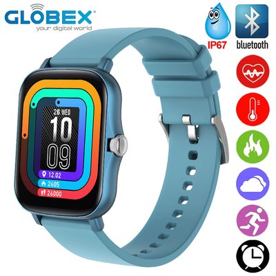 Умные часы Globex Smart Watch Me 3 (Blue) 269156 фото