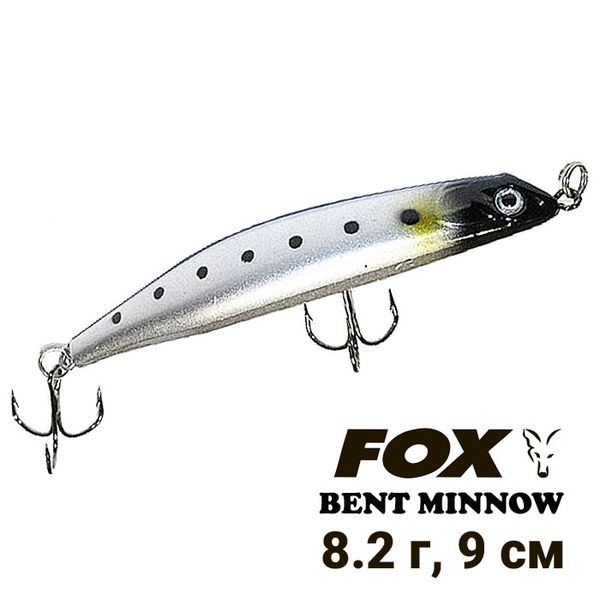 Воблер FOX Bent Minnow MI051 9см 8,2гр #9 5300 фото