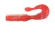 Silicone twister for microjig FOX 5.5cm Grubber #043 (red perlamutr) (edible, 8 pcs) 6618 фото 2