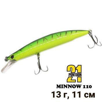 Wobbler Pontoon21 Minnow 110 SS SR #12 9265 фото