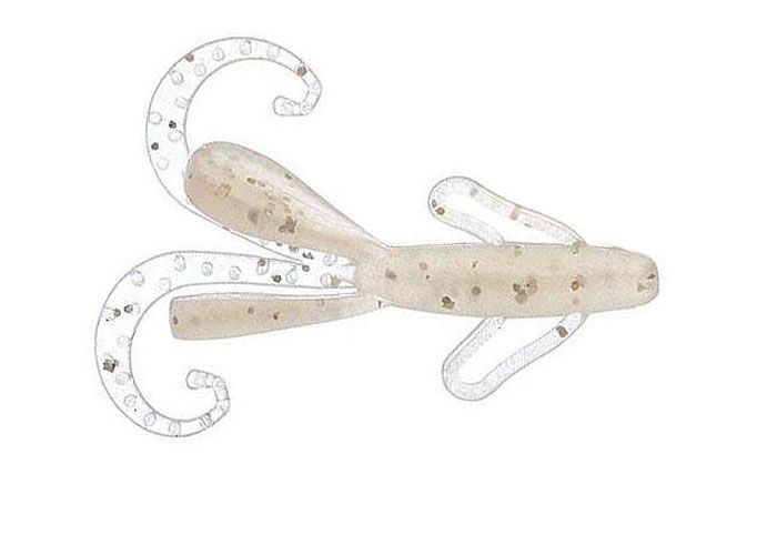 Silicone crayfish for micro jig Reins Tiny Hog 2" #318 Clear Pearl Silver (edible, 10 pcs) 6319 фото