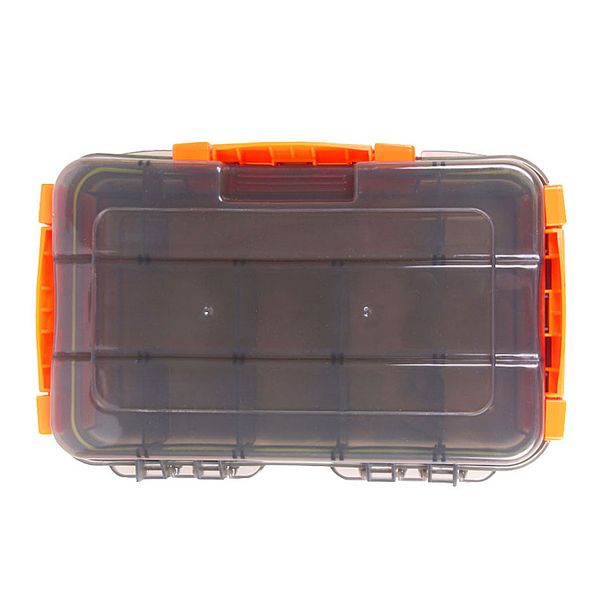 FOX Waterproof Storage Box, 35.5*22*5.3cm, 546g, Gris/Orange FXWTRPRFSTRGBX-35.5X22X5.3-Grey/Orange фото