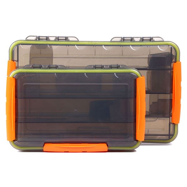FOX Waterproof Storage Box, 35.5*22*5.3cm, 546g, Grau/Orange FXWTRPRFSTRGBX-35.5X22X5.3-Grey/Orange фото