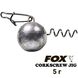 Lead weight "Corkscrew" FOX 5g (1 piece) 8638 фото 1