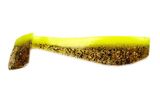 Silicone vibrating tail FOX 8cm Gloom #060 (yellow harlequin) (1 piece) 260434 фото