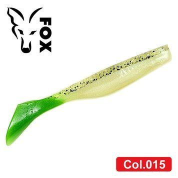 Silicone vibrating tail FOX 9cm Abyss #015 (parsley) (1 piece) 259980 фото