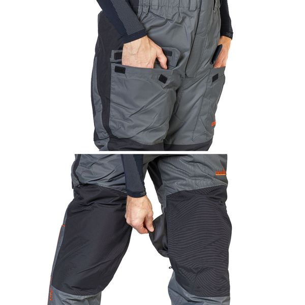 Winter fishing suit membrane Norfin DISCOVERY GRAY -35°C (size XL-L) 175302 фото