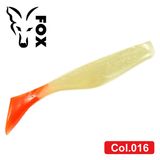 Silicone vibrating tail FOX 9cm Abyss #016 (white red perlamutr) (1 piece) 259981 фото