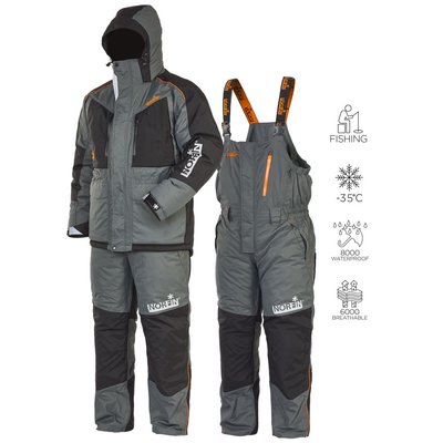 Winter fishing suit membrane Norfin DISCOVERY 2 -35°C (size XL-L) 175303 фото