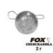 Odważnik ołowiany "Cheburashka" FOX 2g (1 szt.) 8605 фото 1