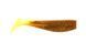 Silicone vibrating tail FOX 10cm Swimmer #058 (brown yellow) (1 piece) 260092 фото 2