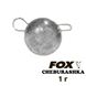 Odważnik ołowiany "Cheburashka" FOX 1g (1 szt.) 8572 фото 1