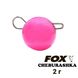 Peso de plomo "Cheburashka" FOX 2g rosa (1 pieza) 8656 фото 1
