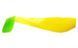 Silicone vibrating tail FOX 6cm Gloom #074 (yellow green) (1 piece) 260390 фото 1