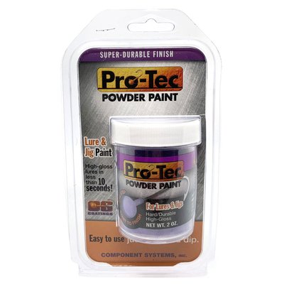 Фарба для джиг-головок Pro-Tec Powder Paint (колір Black/Blue Flake) 7522 фото