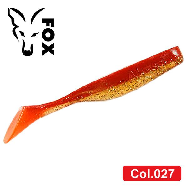 Silicone vibrating tail FOX 9cm Abyss #027 (red gold) (1 piece) 259986 фото
