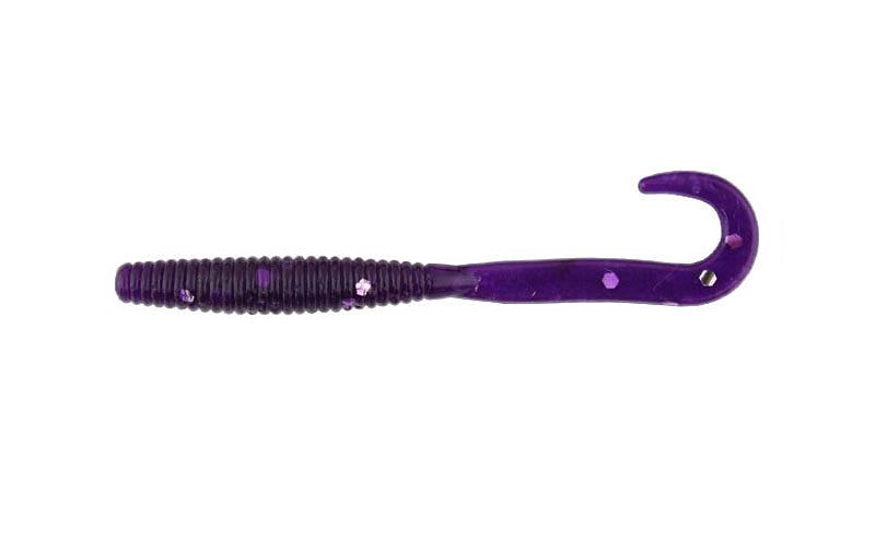 Silicone twister for microjig FOX 5cm Nimble #103 (electric purple) (edible, 20 pcs) 5489 фото