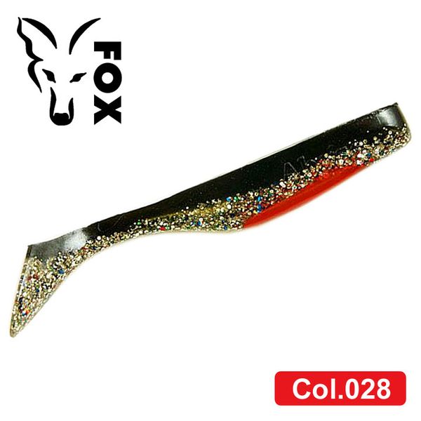 Silicone vibrating tail FOX 9cm Abyss #028 (bitter) (1 piece) 259987 фото
