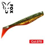 Silicone vibrating tail FOX 9cm Abyss #070 (watermelon harlequin) (1 piece) 260047 фото