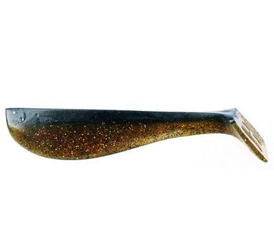 Silicone vibrating tail BIG HAMMER "Square Tail" 5" - #46 - Larry's Heron (1 piece, 12.5 cm) 9383 фото
