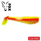 Silicone vibrating tail FOX 14cm Gloom #042 (yellow red gold) (1 piece) 9854 фото