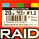 Cord Daiwa J-Braid Grand X8 Multicolor 20lb, 150m, #1.2, 10kg, 0.16mm NEW! 9928 фото 4