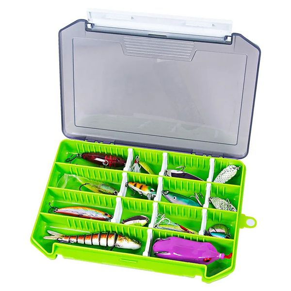 FOX Fishing Lure Storage Box, 21*14.5*2.5cm, 158g, Green FXFSHNGLRSTRGBX-21X14.5X2.5-Green фото