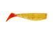 Silicone vibrating tail FOX 8cm Swimmer #056 (yellow red) (1 piece) 260183 фото 2
