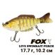 Composite wobbler FOX Live Swimbait Perch LSP10-458 5230 фото 1