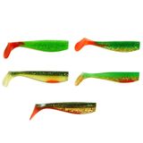 Set of silicone vibrating tails FOX 10cm Swimmer Assorti #4 (edible, 5 pcs) 10484 фото