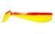 Silicone vibrating tail FOX 6cm Gloom #026 (red yellow) (1 piece) 260359 фото 1