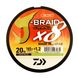 Cord Daiwa J-Braid Grand X8 Chartreuse 20lb, 150m, #1.2, 10kg, 0.16mm NOWOŚĆ! 9933 фото 3