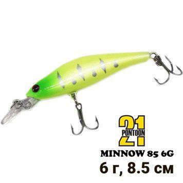 Wobbler Pontoon21 Minnow 85 6G SS SR #8 9308 фото