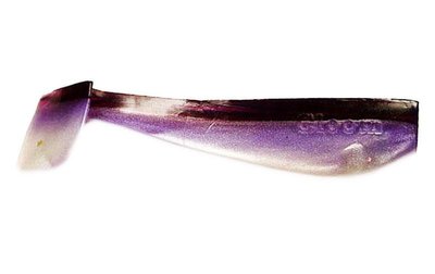 Silicone vibrating tail FOX 10cm Gloom #078 (purple perlamutr) (1 piece) 260315 фото
