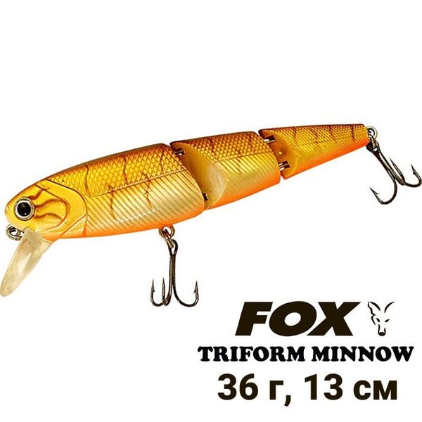 Composite wobbler FOX Triform Minnow TM13-S54 5196 фото