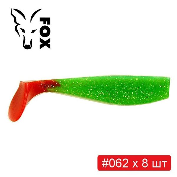 Набір силікона FOX SWIMMER 8 см #S1 - 6 кольорів х 8 шт = 48 шт 184054 фото