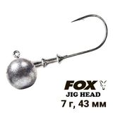 Lead Jig Head FOX hook #4/0 7g (1pz) 8543 фото