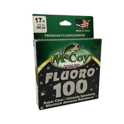 Флюорокарбон McCoy Fluoro 100 17lb 228м 0.43мм 6870 фото