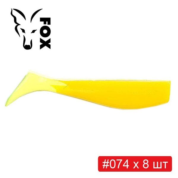 Набір силікона FOX SWIMMER 8 см #S2 - 6 кольорів х 8 шт = 48 шт 184055 фото
