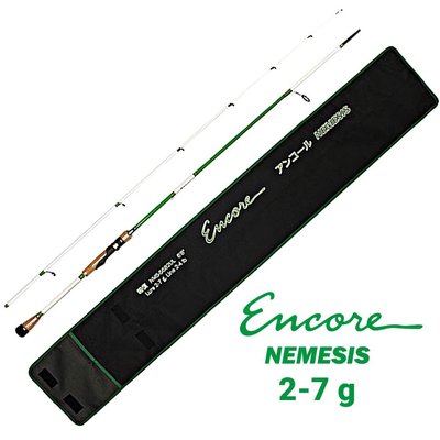 Caña de spinning Encore Nemesis NMS-S682UL (Solid Tip) 2.03m 2-7g 5087 фото