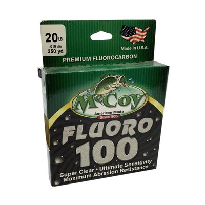 Флюорокарбон McCoy Fluoro 100 20lb 228м 0.46мм 6869 фото