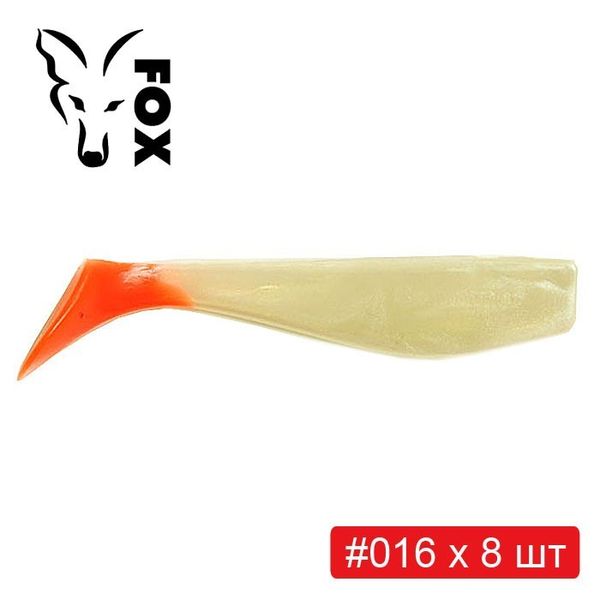 Set silicone FOX SWIMMER 8 cm #S3 - 6 colors x 8 pcs = 48 pcs 184056 фото