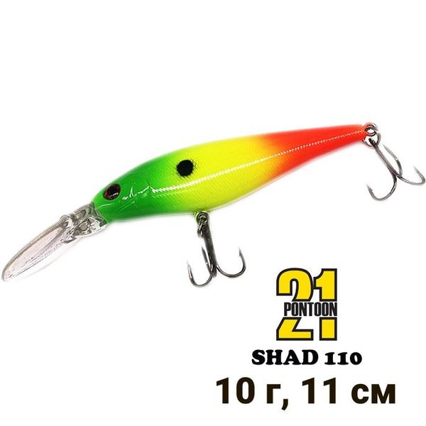 Wobbler Pontoon21 Shad 110 SS SR #9 9323 фото