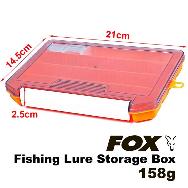 FOX Fishing Lure Storage Box, 21*14.5*2.5cm, 158g, Orange FXFSHNGLRSTRGBX-21X14.5X2.5-Orange фото