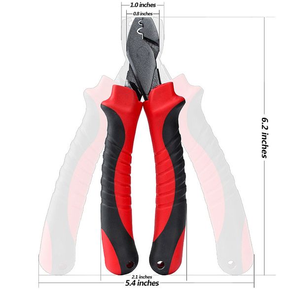 Crimping tool pliers for crimping tubes 10496 фото